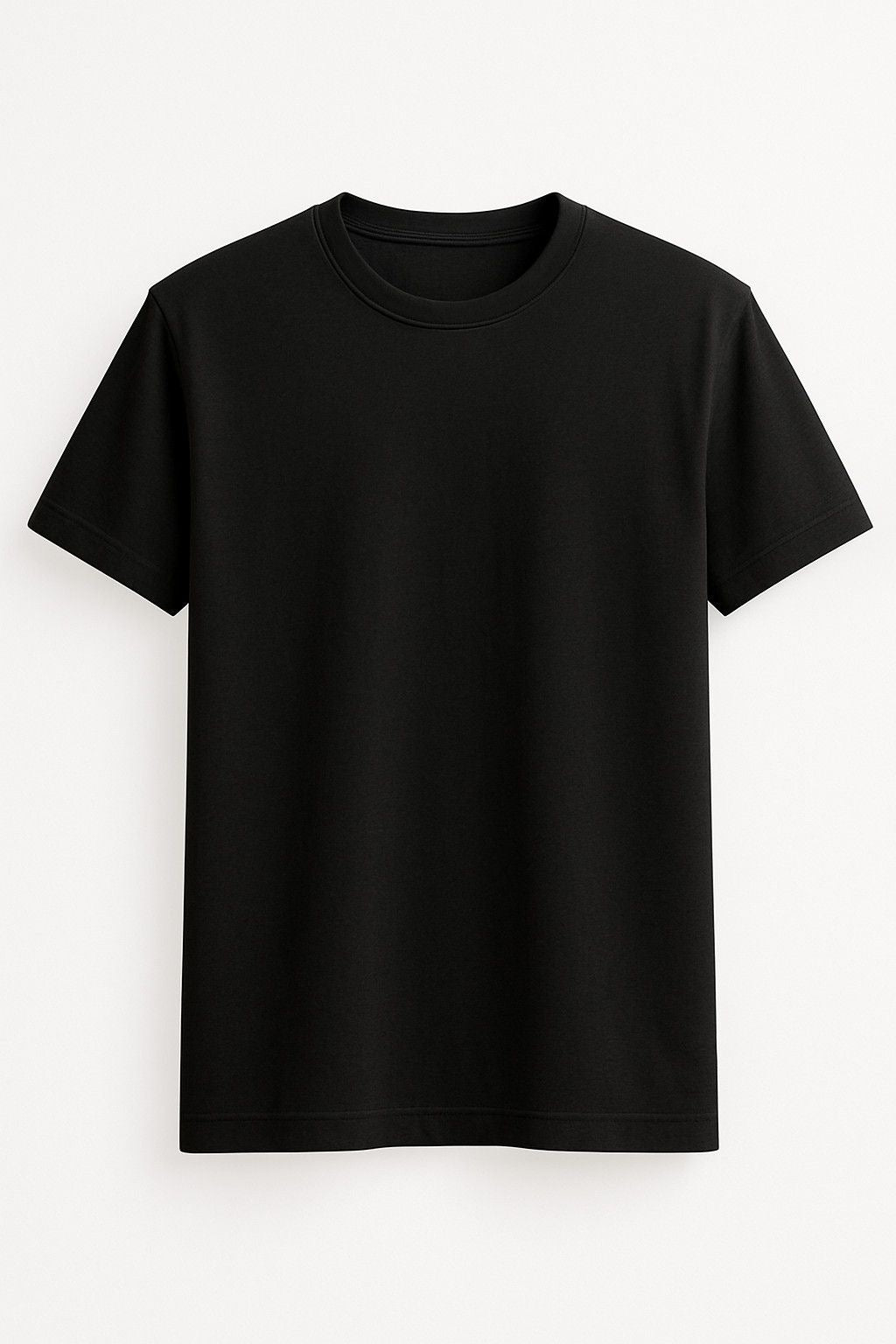 Round Neck French Terry T-Shirt 240 GSM | Unisex Premium Casual Tee – Homiehood